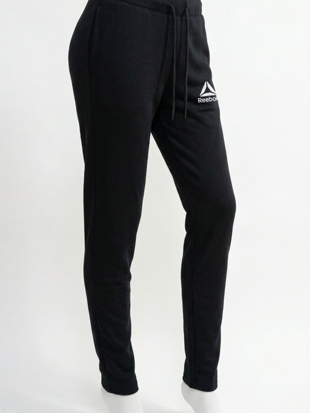 Reebok Black Fleece Drawstring Sweatpants / Joggers - Size XS
